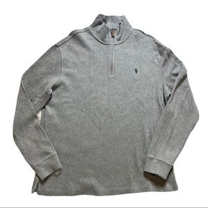 Polo by Ralph Lauren Gray Half Zip Sweater